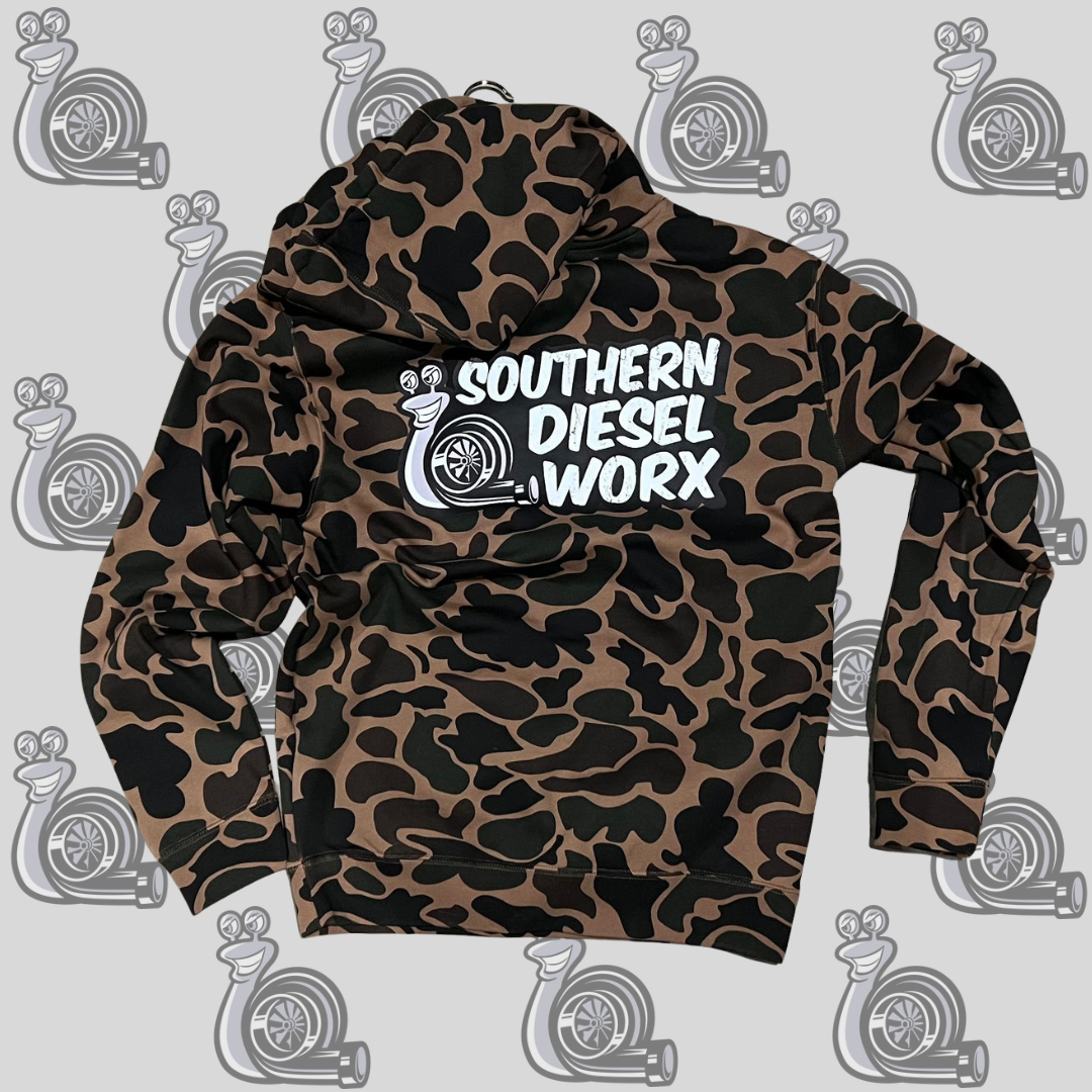 SDW Duck Camo Hoodie – Southern Diesel Worx