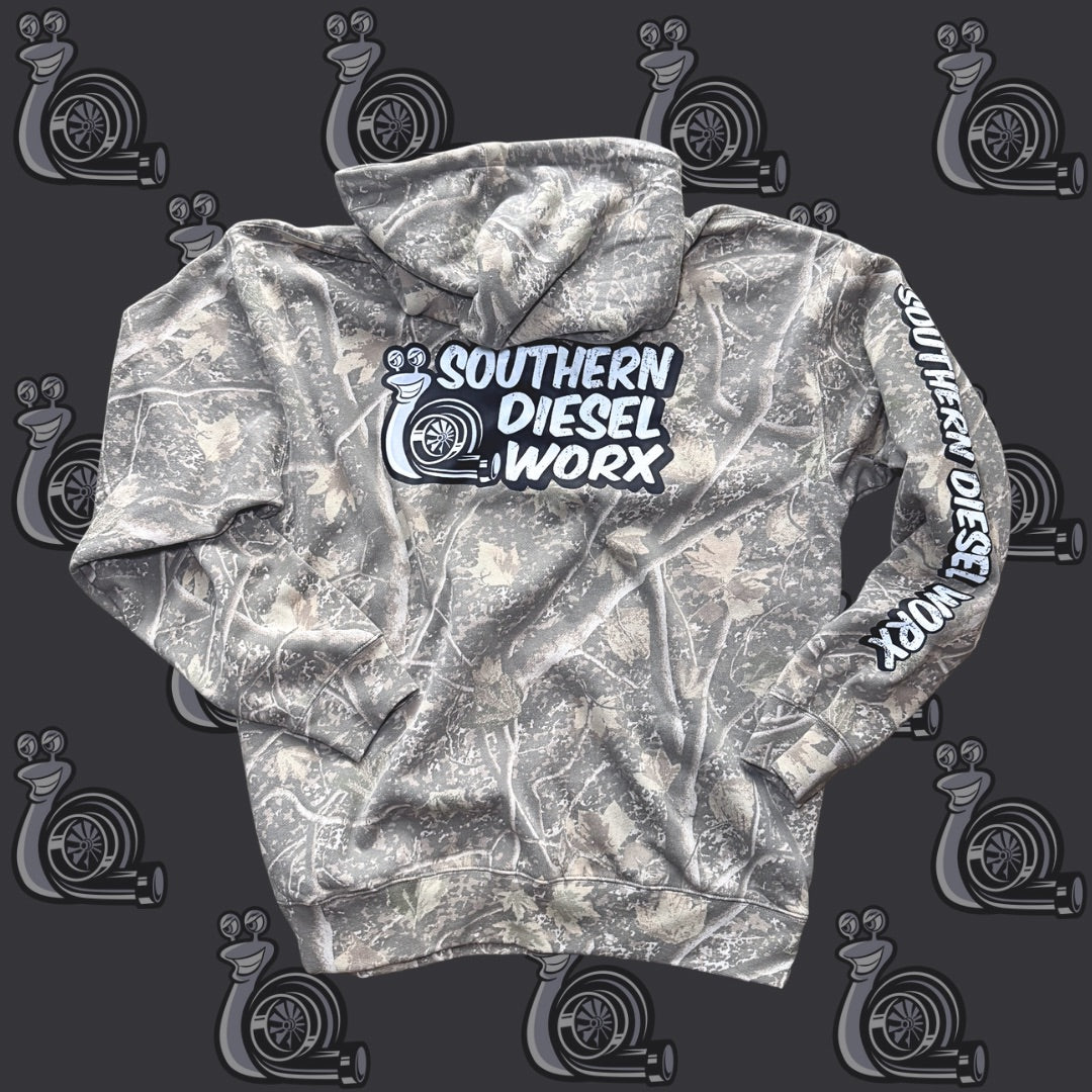 Camo Powerstroke Sweatshirts Army Green Powerstroke Hoodie, image size:1080x1080