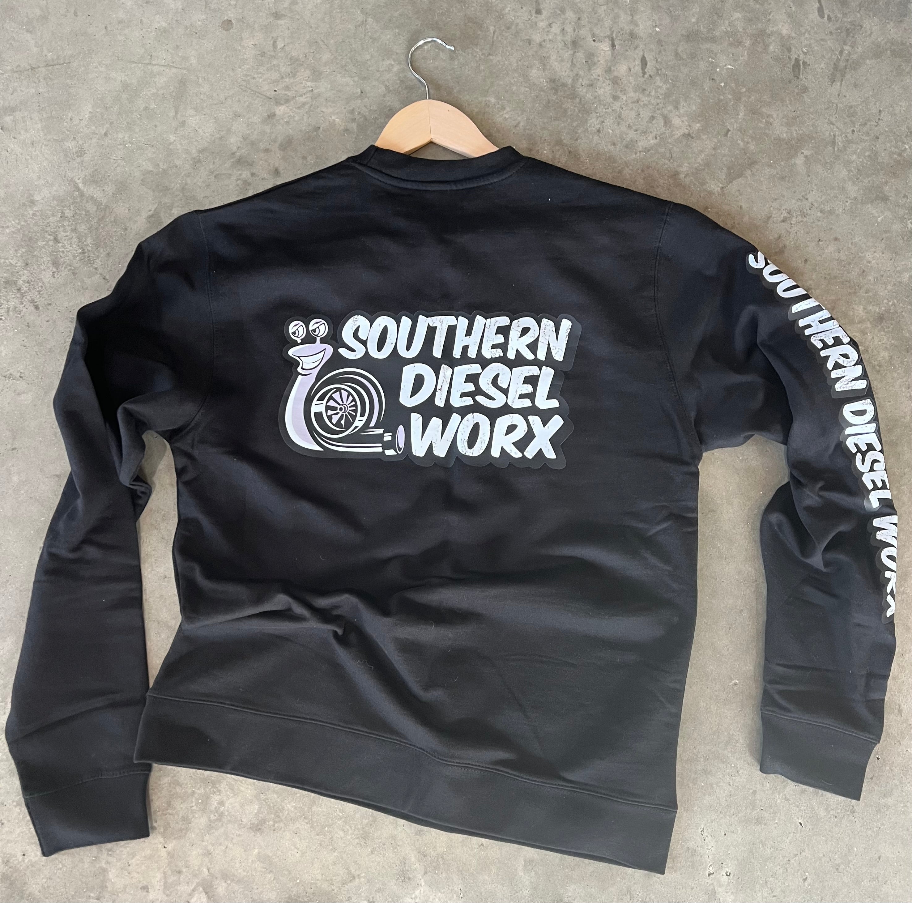 SDW Black Crew Neck Southern Diesel Worx