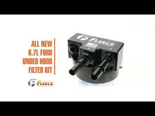 Load and play video in Gallery viewer, FLEECE BILLET UNDER HOOD FUEL FILTER ASSEMBLY