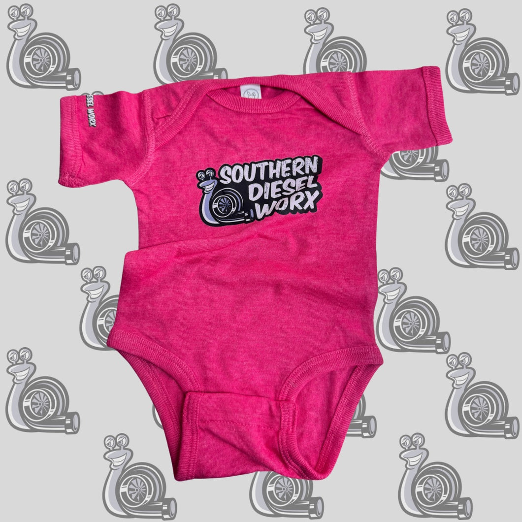 Pink Turbo Onesie