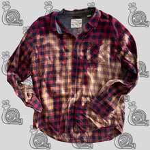 Load image into Gallery viewer, Red + Blue Princess Flannel
