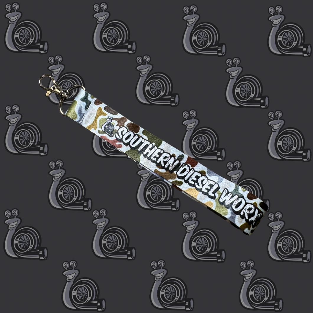 SDW Blue Duck Camo Lanyard