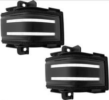 Load image into Gallery viewer, RECON Scanning LED Side Mirror Lenses - Smoked Lens for Ford 17-22
