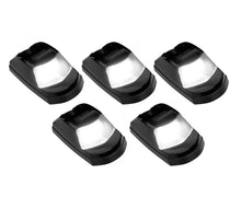 Load image into Gallery viewer, RECON Smoked Lens - Strobing White &amp; Amber 5-PC LED Cab Roof Light Kit for 2017-2022 Ford
