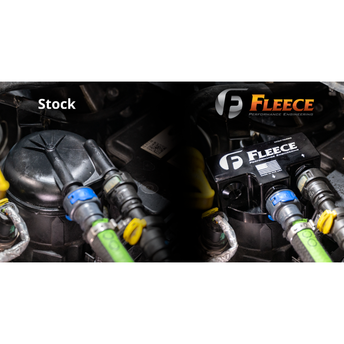 FLEECE BILLET UNDER HOOD FUEL FILTER ASSEMBLY