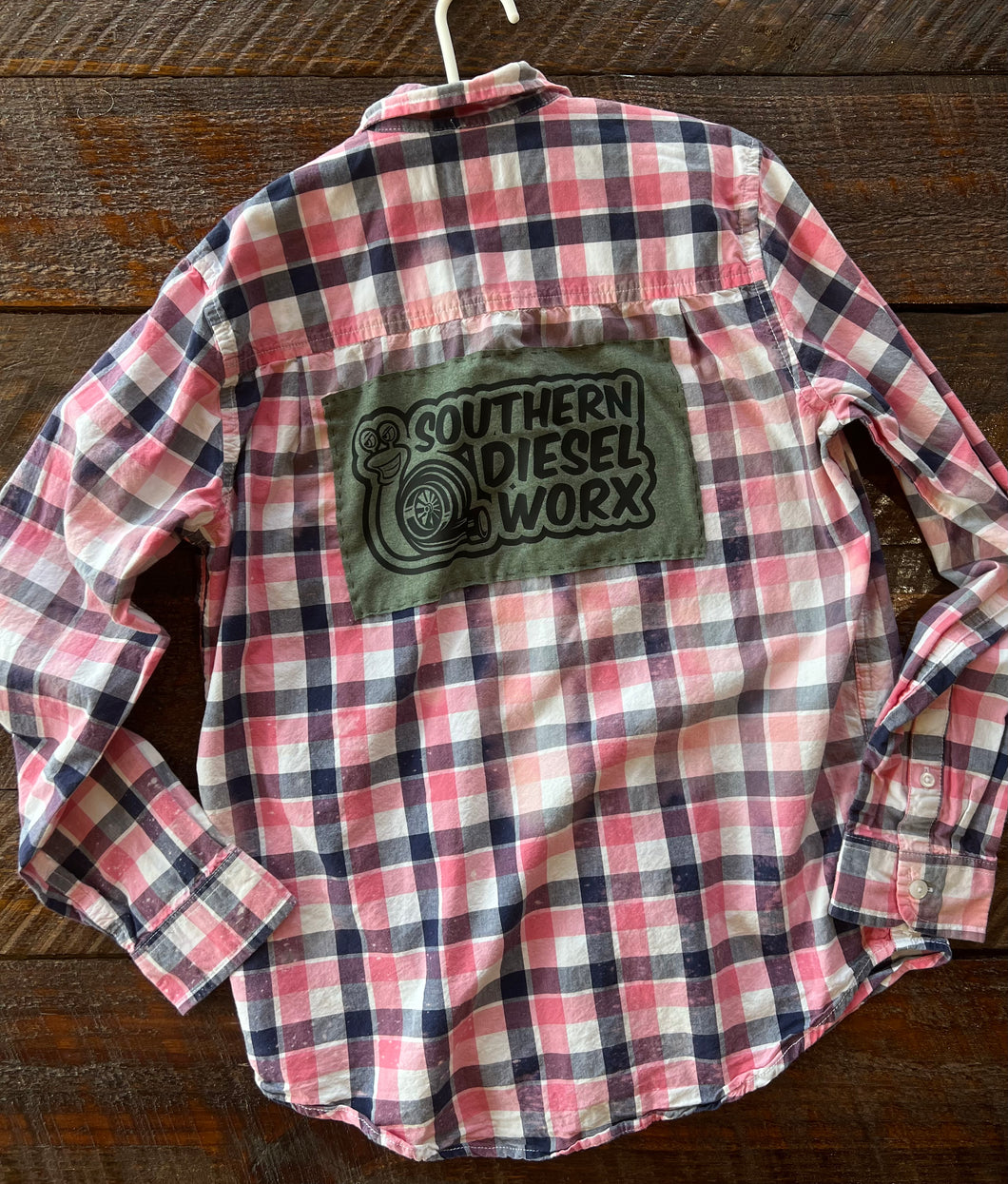 SDW Youth Pink Button Up
